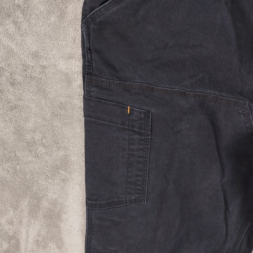 Ariat Rebar M7 Slim Straight Leg Black Jeans Mens Size 38x32 Workwear‎ - Picture 8 of 14